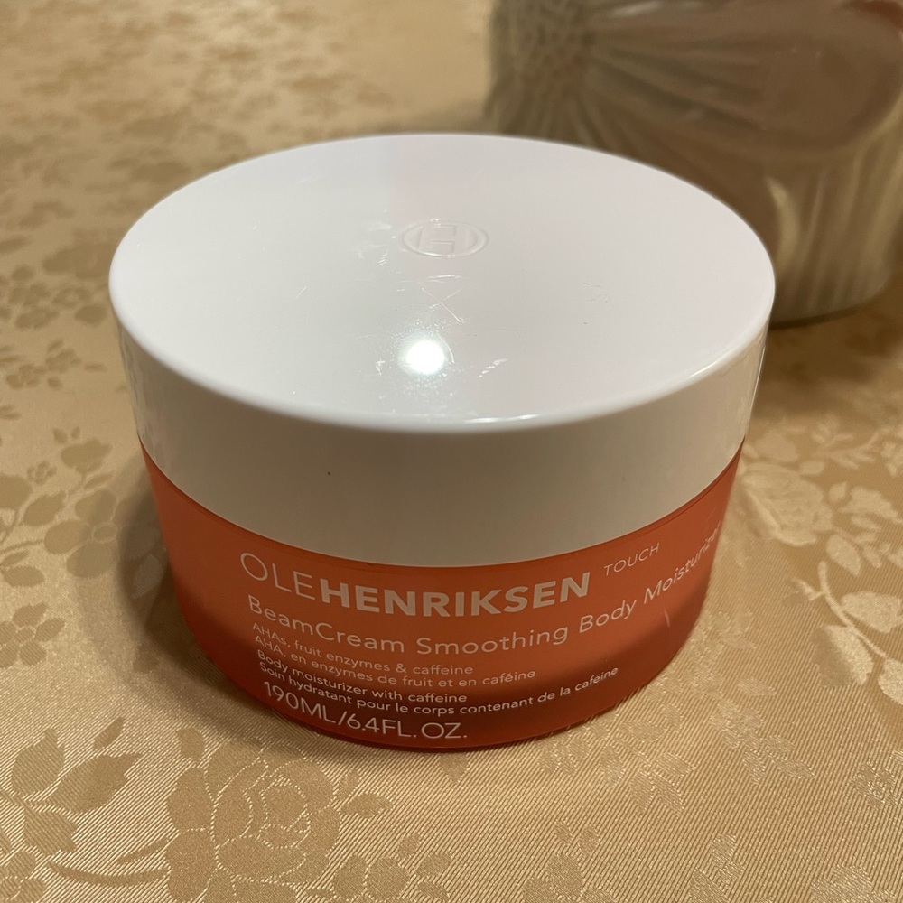 Ole Henriksen Touch BeamCream Smoothing Body Moisturizer 6.4oz/190mL Brand New